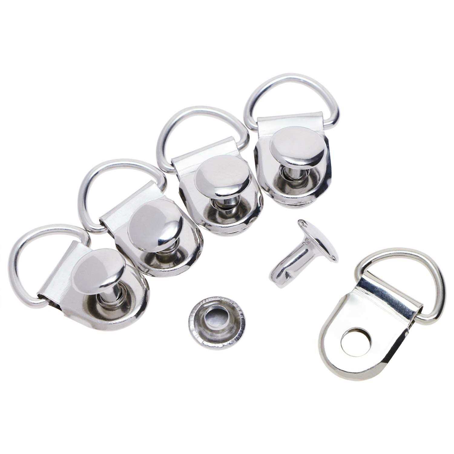 Onlykxy 50 Pieces Shoe Boot Lace Hooks - Zenithce