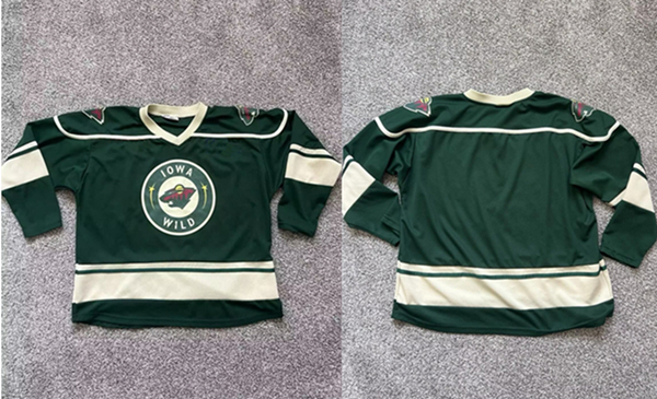 Minnesota Wild Green Stitched Jersey - Zenithce