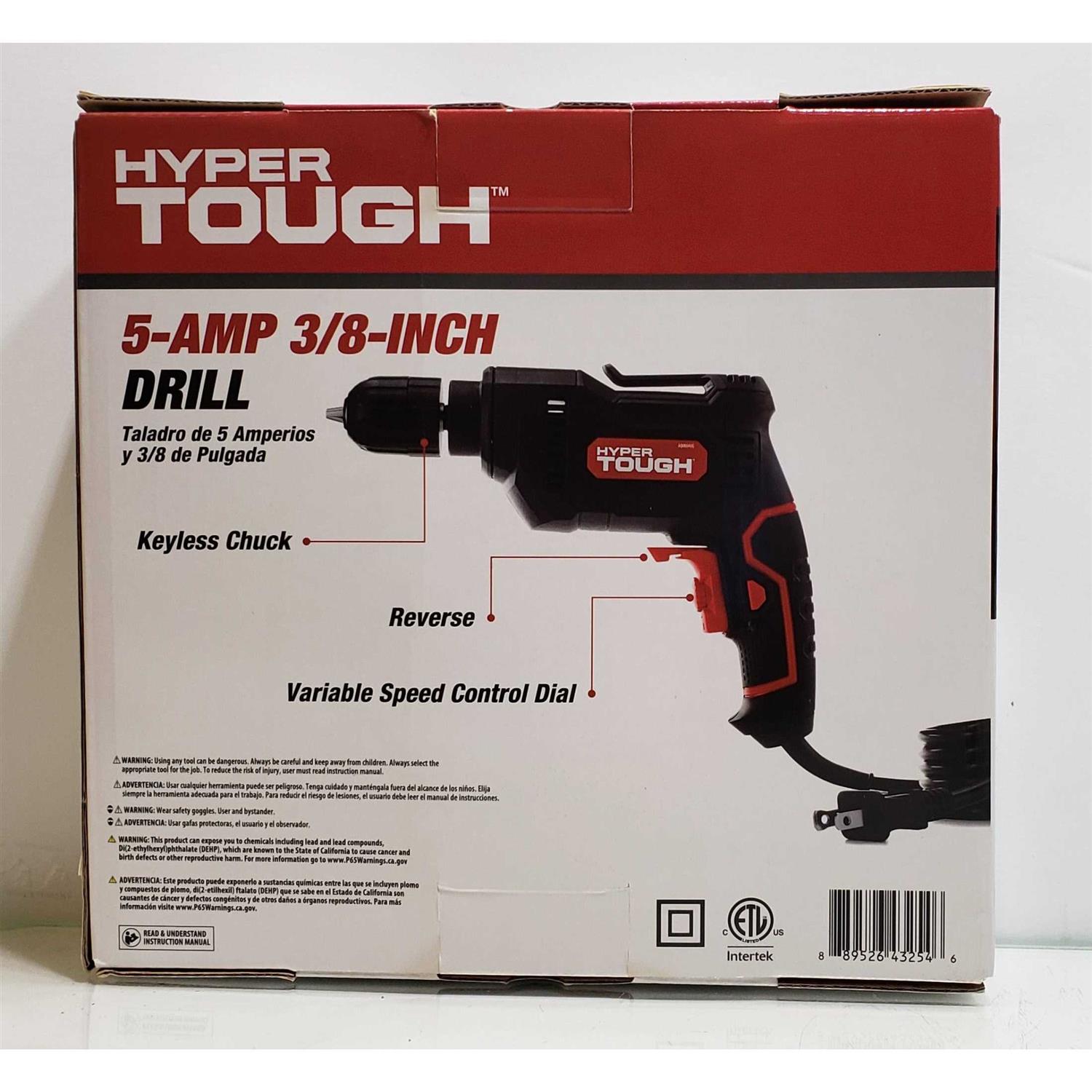 Hyper Tough 5-Piece Carbon Steel Hole Saw Set with Arbor - Zenithce