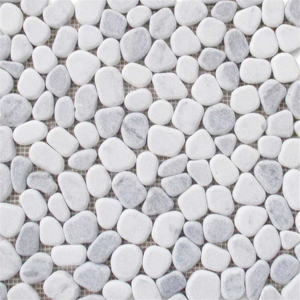 Marble Online Leaf Shape Carrara Marble Mosaic Tile - Zenithce