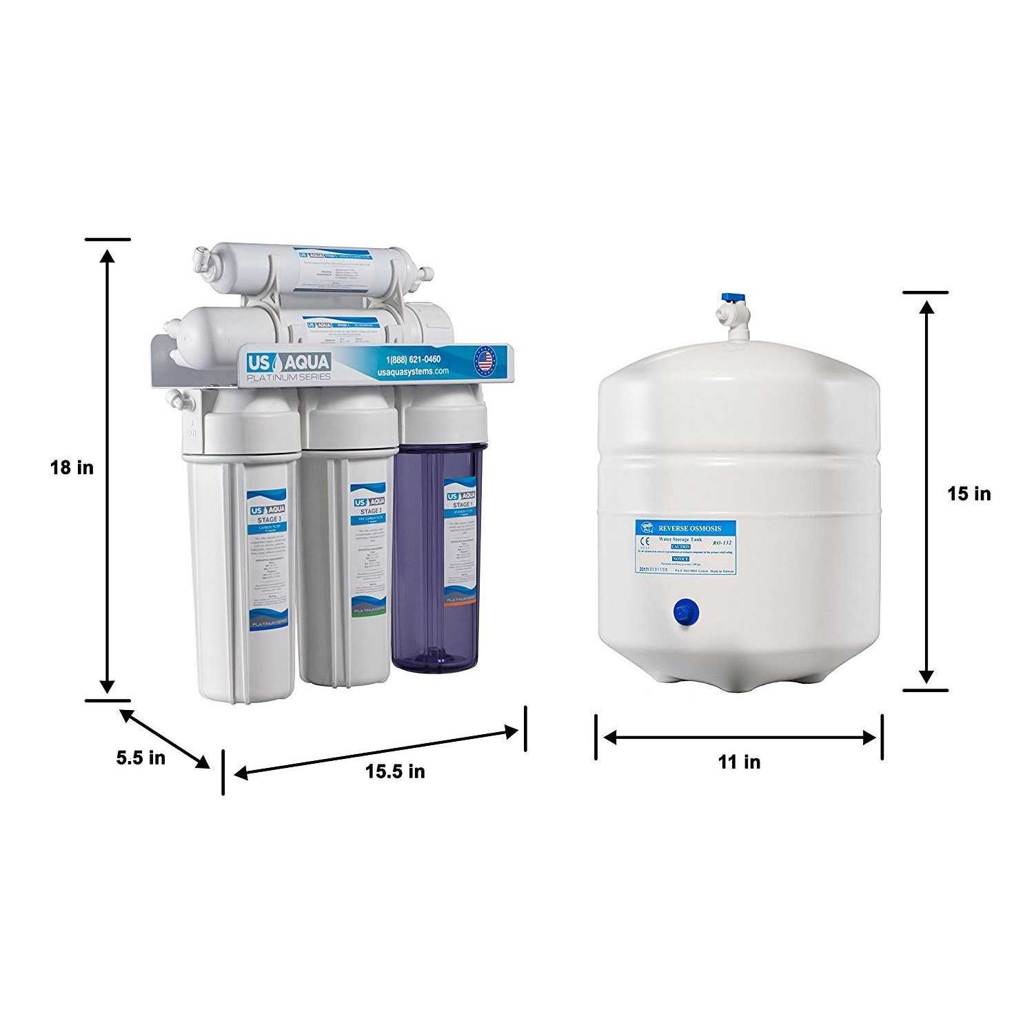 Nu Aqua 3 Stage Whole House Water Filtration System - Zenithce