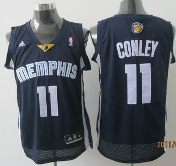 Memphis Grizzlies #11 Mike Conley Navy Blue Swingman Jersey - Zenithce