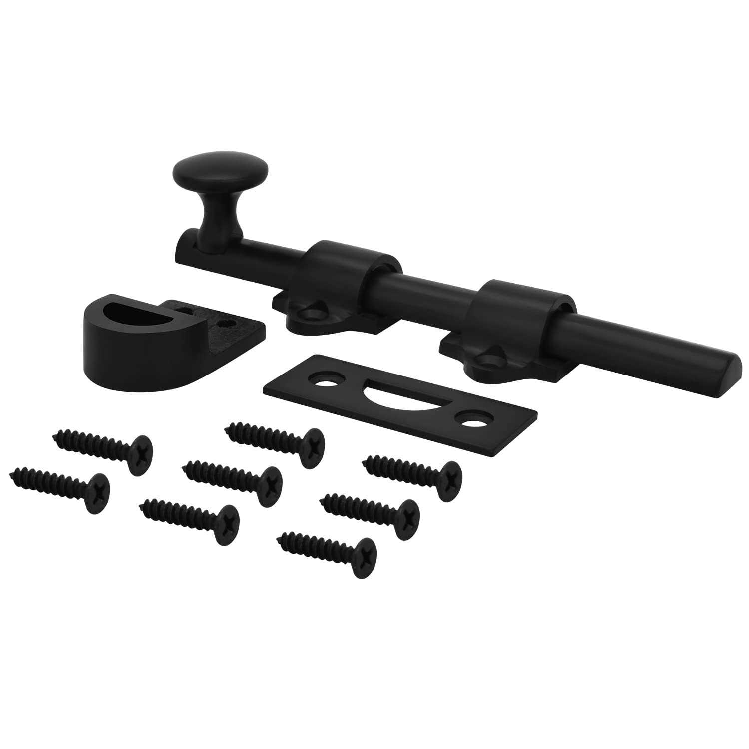 Nuk3y Heavy Duty Solid Brass Dutch Door Surface Bolt - Zenithce