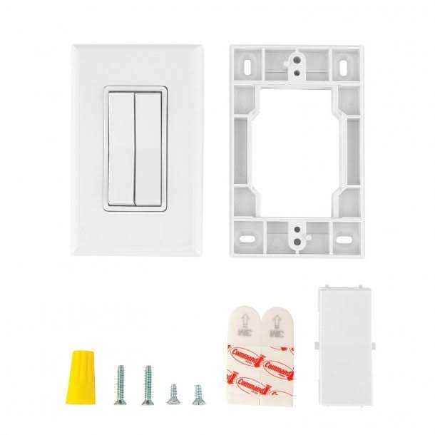 RunLessWire Click for Philips Hue Wireless Dimmer Light Switch FOH-DS - Zenithce