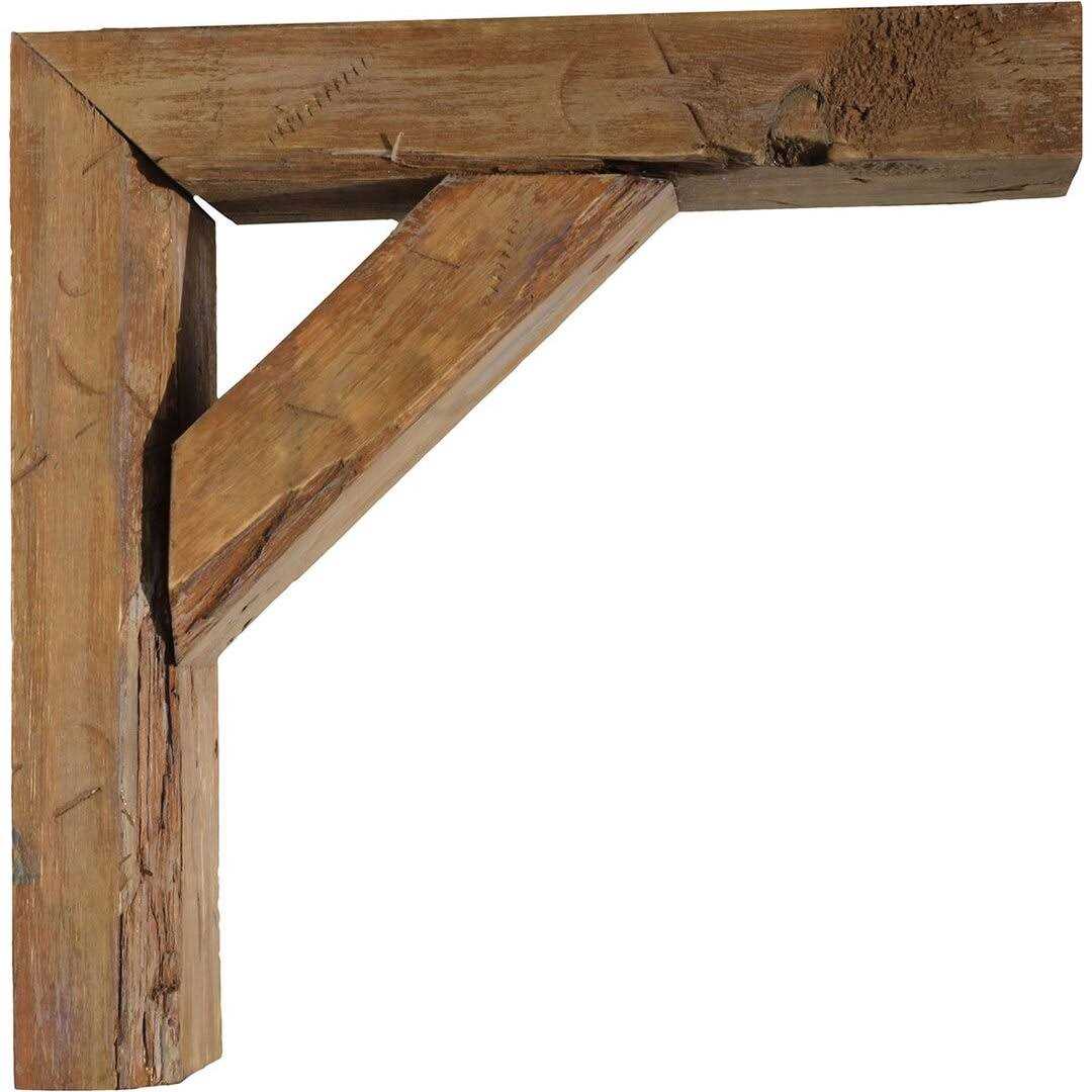 Ekena Millwork 3 1/2W x Vintage Farmhouse Bracket - Zenithce