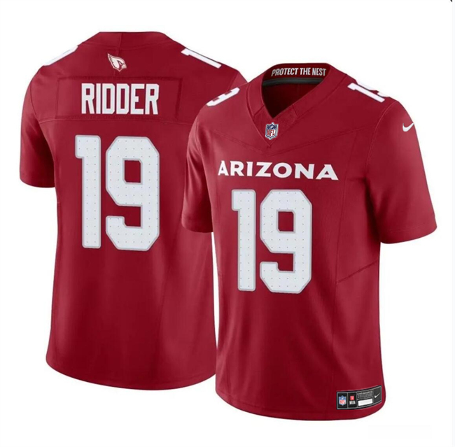 Arizona Cardinals #19 Desmond Ridder Red 2024 F.U.S.E. Vapor Untouchable Limited Stitched Jersey - Zenithce