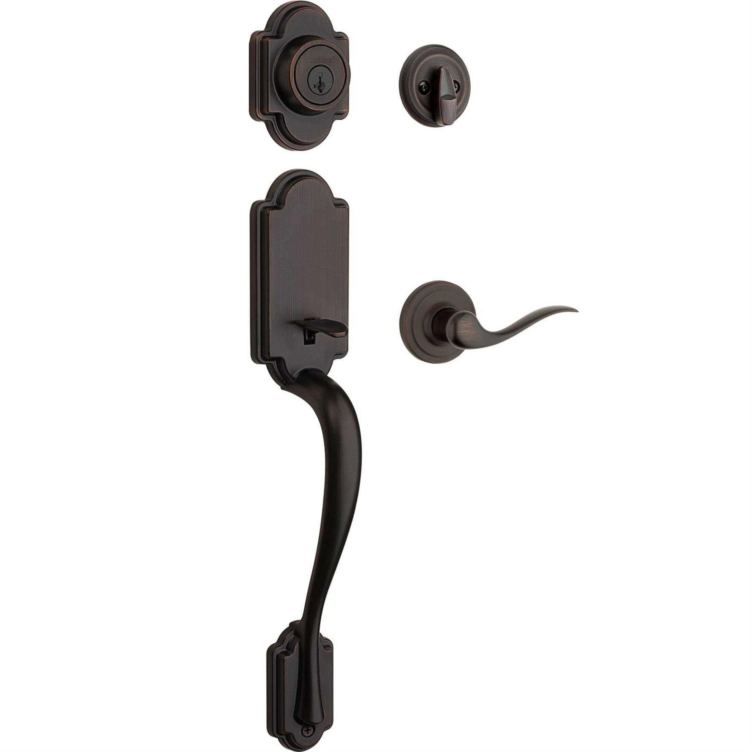 Kwikset Arlington Handleset Brass - Zenithce