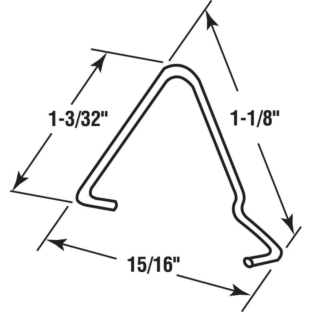 Prime-Line Spring Steel Storm Window Snap Fastener T 8500 - Zenithce