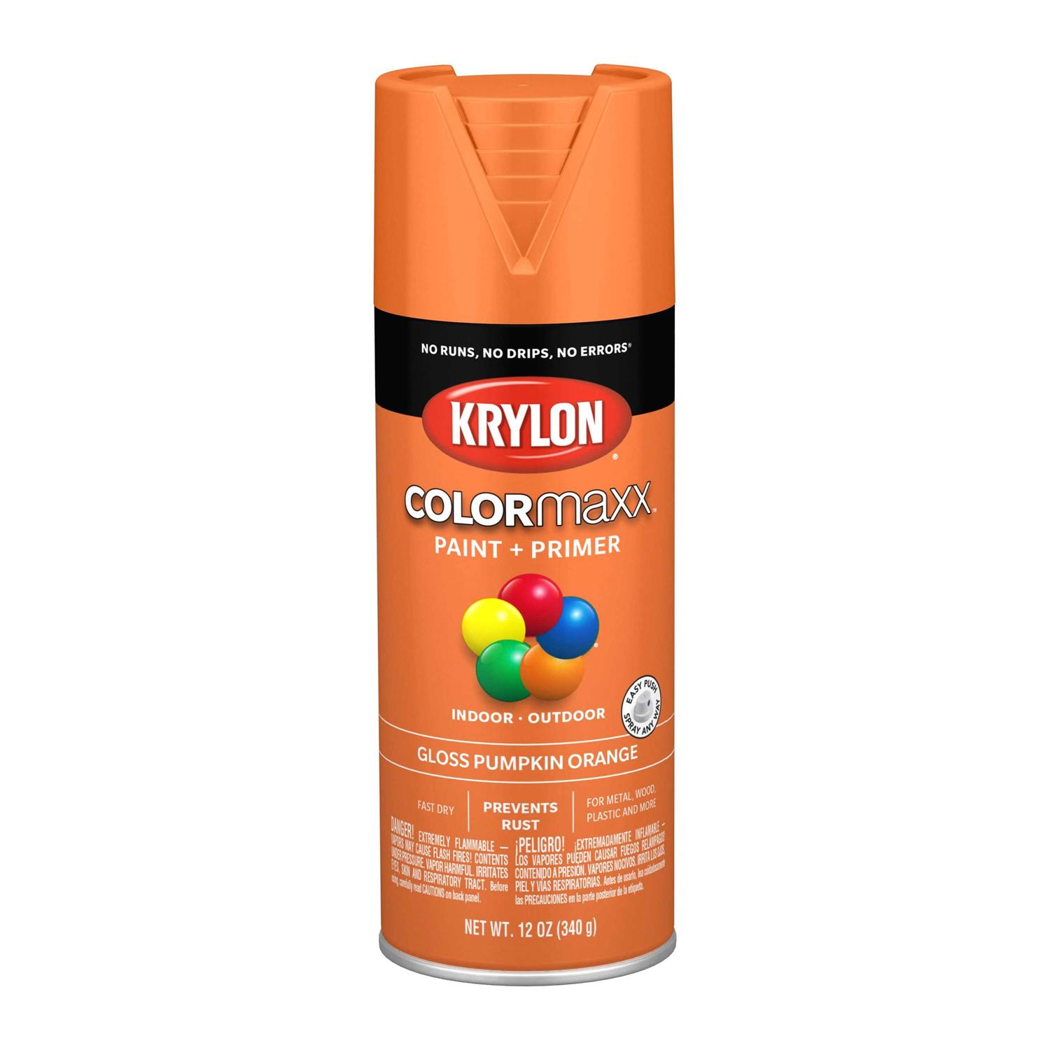 Krylon COLORmaxx Spray Paint - Zenithce