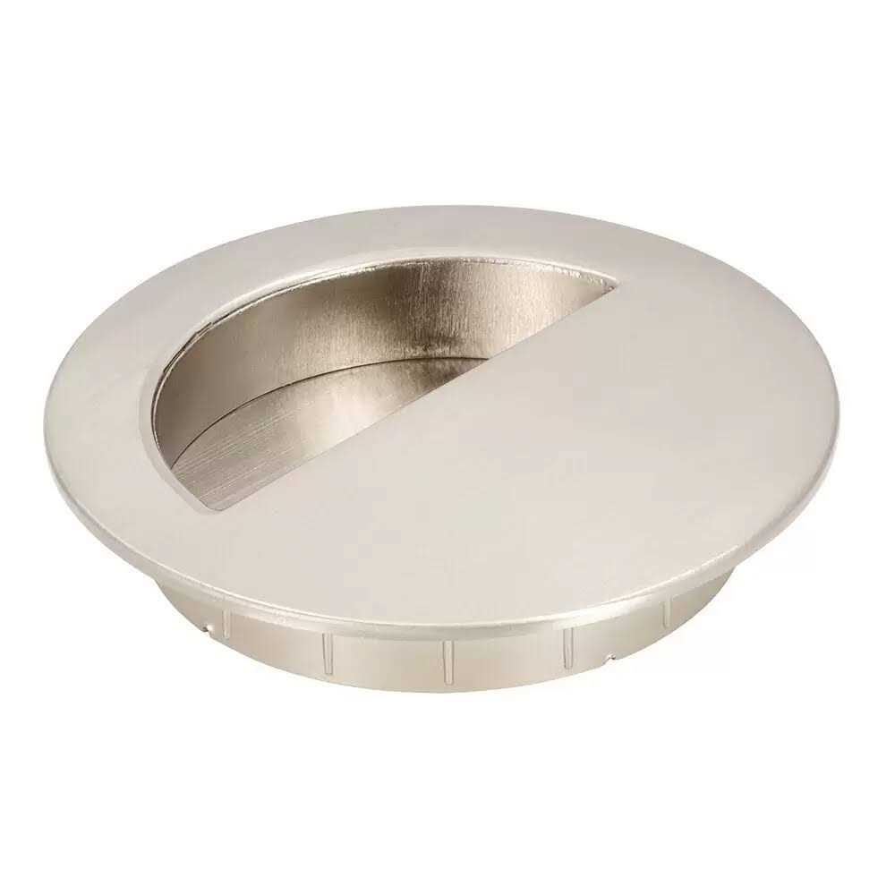 Siro Designs Stylish Recessed Pull in Matte Black 2159-40PB12 - Zenithce