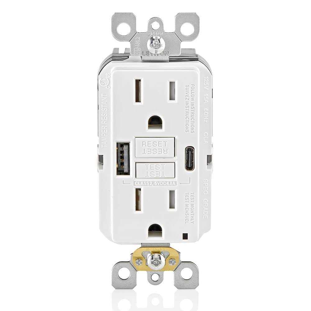 Leviton Grounding Range Power Outlet Black, 50A - Zenithce