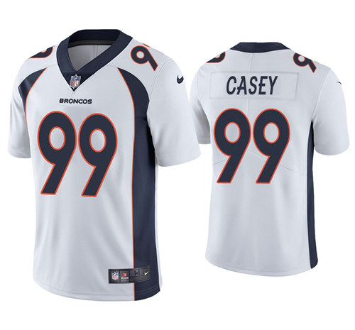 Denver Broncos #99 Jurrell Casey White Vapor Untouchable Limited Stitched Jersey - Zenithce