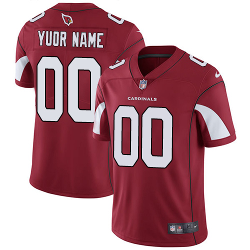 Arizona Cardinals Customized Red Vapor Untouchable Limited Stitched Jersey - Zenithce