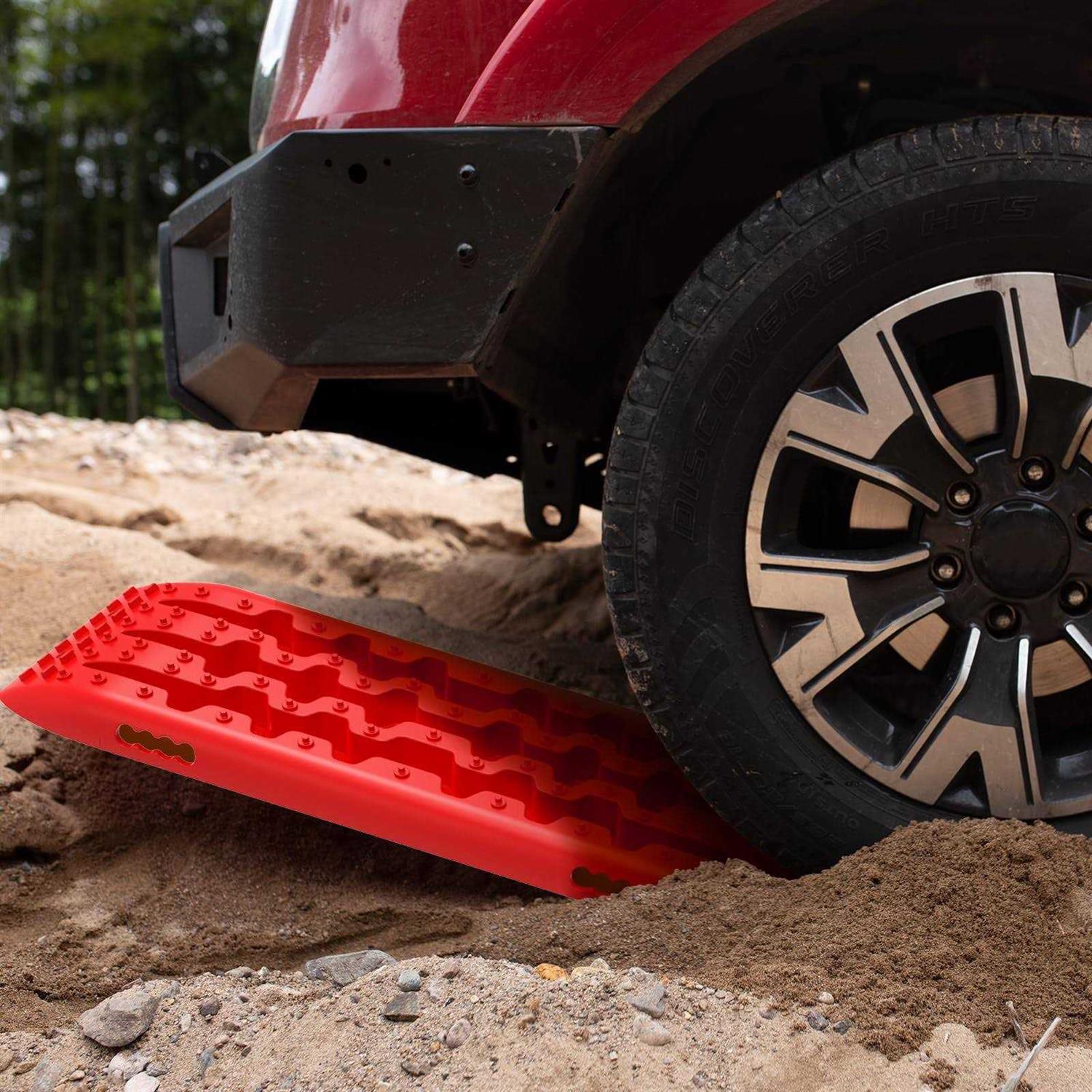 Stegodon New Recovery Traction Tracks Slim Recovery Traction Mats Sand Snow Mud Track Off Road Tire Ladder - Zenithce