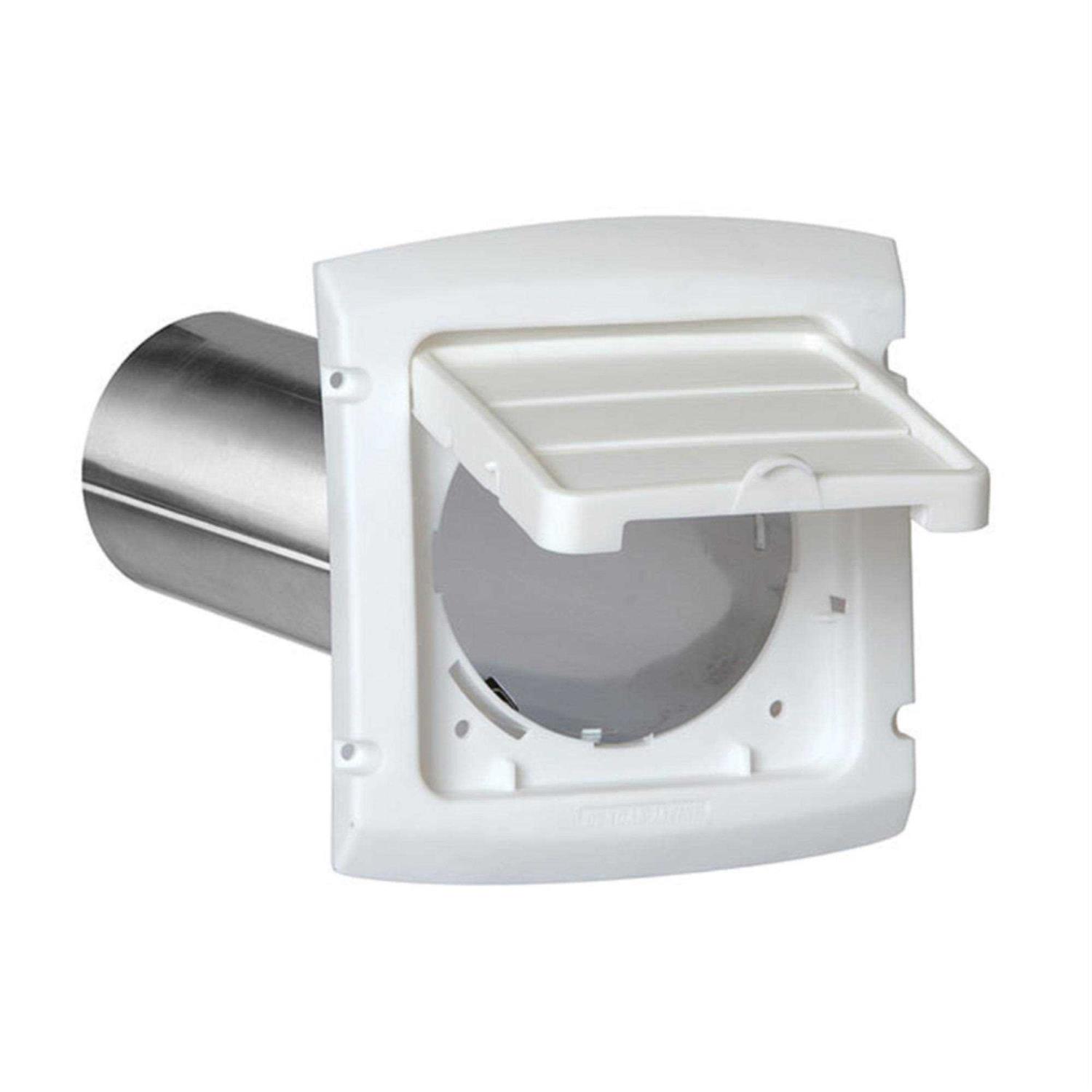 Dundas Jafine Adjustable Space Saver Aluminum Dryer Vent Duct with Straight Outlet Ud48s - Zenithce