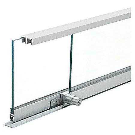 CRL Multi-Purpose Polycarbonate Angle Jamb for 1/4 to 1/2 Glass - Zenithce