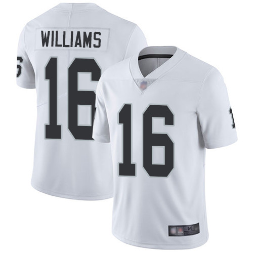 Raiders #16 Tyrell Williams White Vapor Untouchable Limited Stitched Jersey - Zenithce