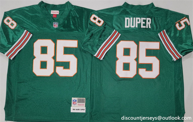 Miami Dolphins #85 Mark Duper Aqua Throwback Stitched Football Jersey - Zenithce