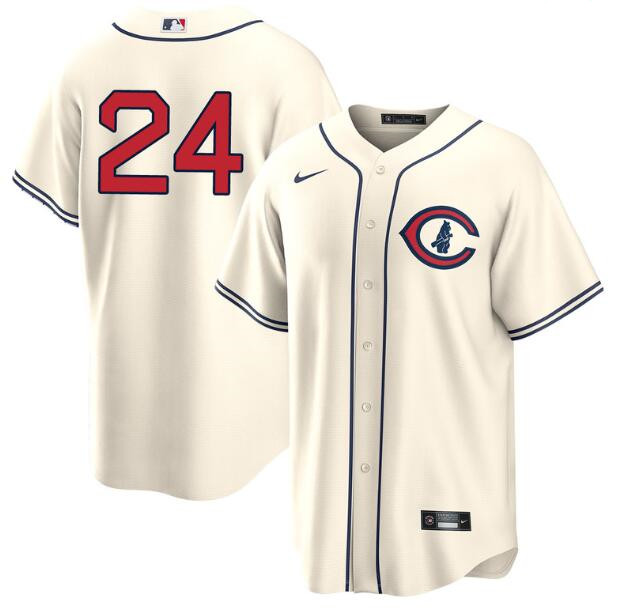 Chicago Cubs #24 Cody Bellinger Cream Field Of Dreams Cool Base Stitched Jersey - Zenithce