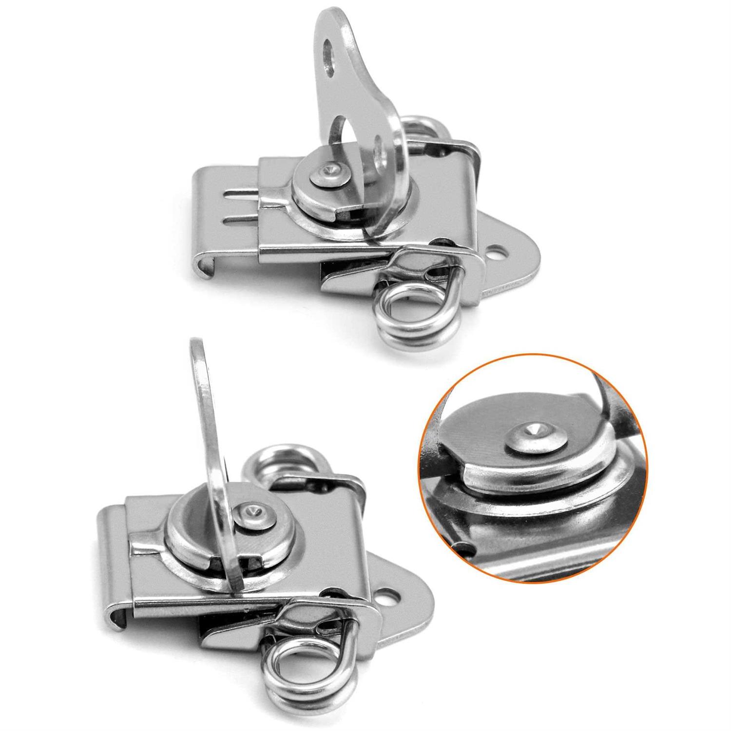 Qwork Heavy Duty Stainless Steel Latch for Flight Cases and Equipment Boxes - Zenithce