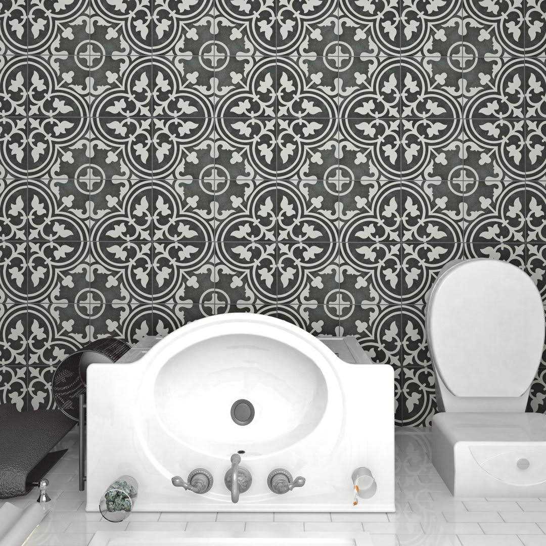 EliteTile Godfrey 10 x 10 Porcelain Field Tile - Zenithce