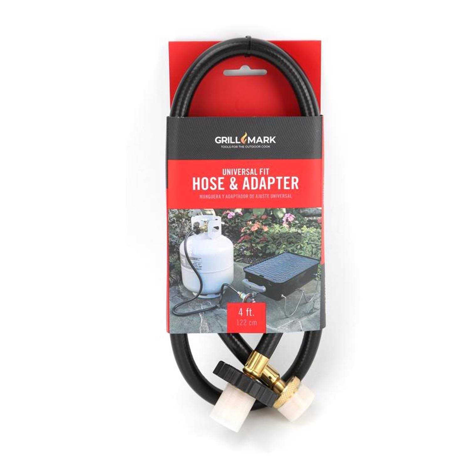 Grill Mark Rubber Gas Line Hose and Adapter 81309 - Zenithce