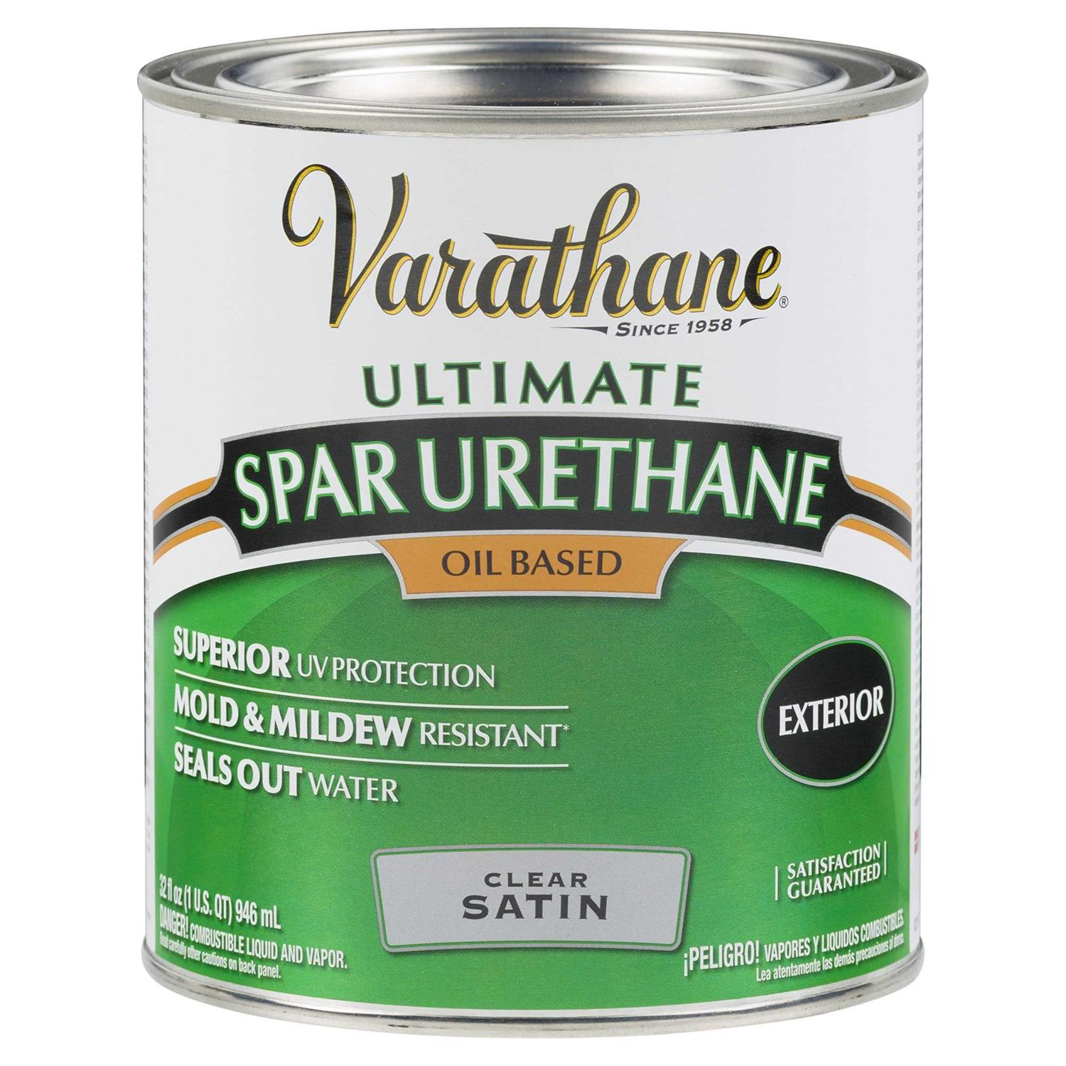 Varathane qt Dark Walnut One Step Stain & Polyurethane - Zenithce