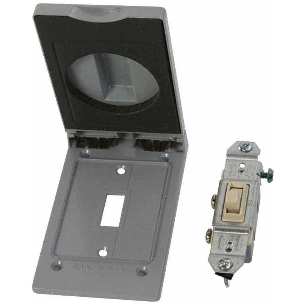 Greenfield KDHBBRU Electrical Outlet Box Cover & Duplex Outlet Kit - Zenithce