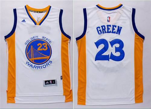 Golden State Warriors #23 Draymond Green Revolution 30 Swingman 2014 New White Jersey - Zenithce
