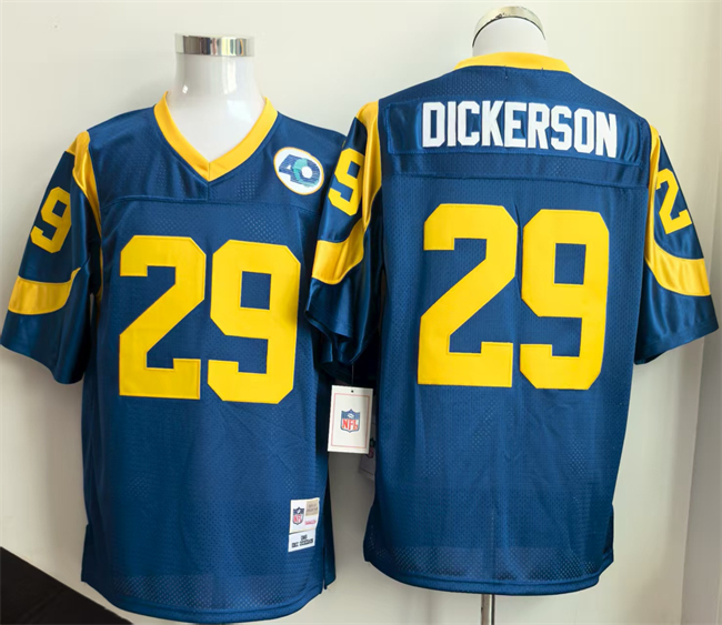 Los Angeles Rams #29 Eric Dickerson Royal Throwback Football Stitched Jersey - Zenithce