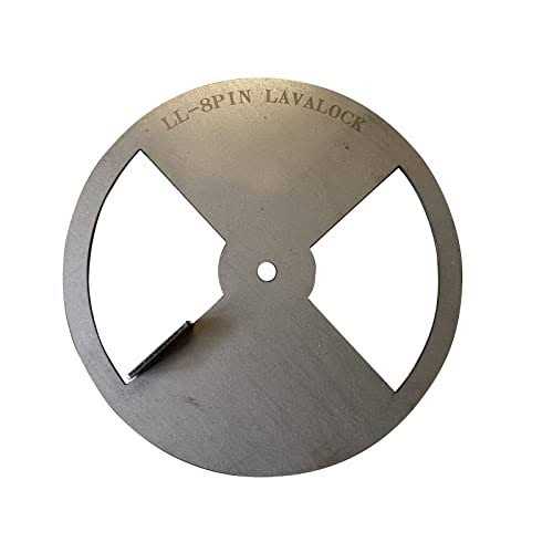 LavaLock Smoker Pinwheel BBQ air Damper Pit Grill Vent - Zenithce