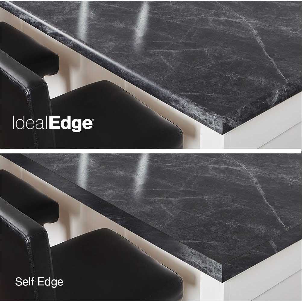 FORMICA 95-in W x 1.562-in H x D Edge Kitchen Countertop End Cap - Zenithce
