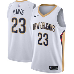 New Orleans Pelicans #23 Anthony Davis White Swingman Association Edition Jersey - Zenithce