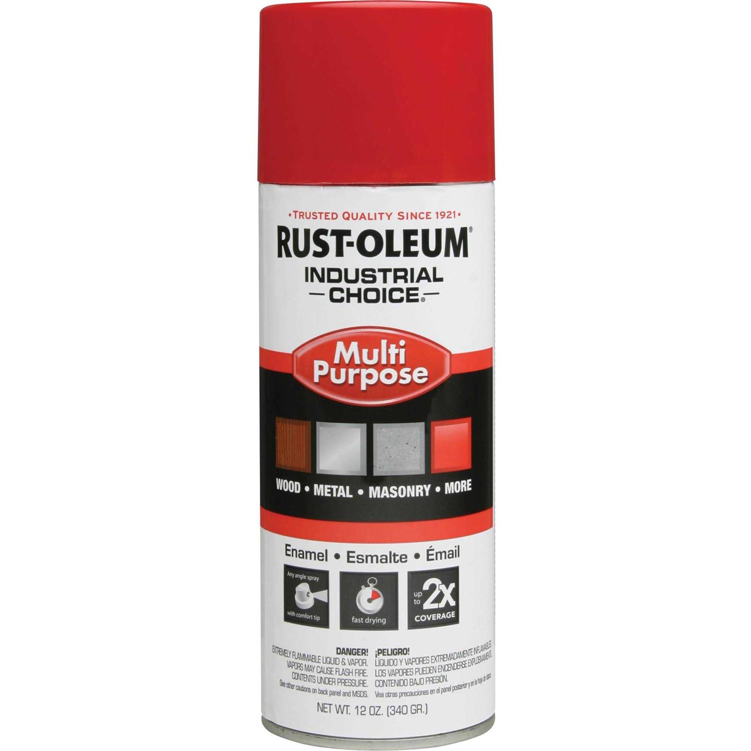 Rust-Oleum Industrial Choice Enamel Spray Paint - Zenithce