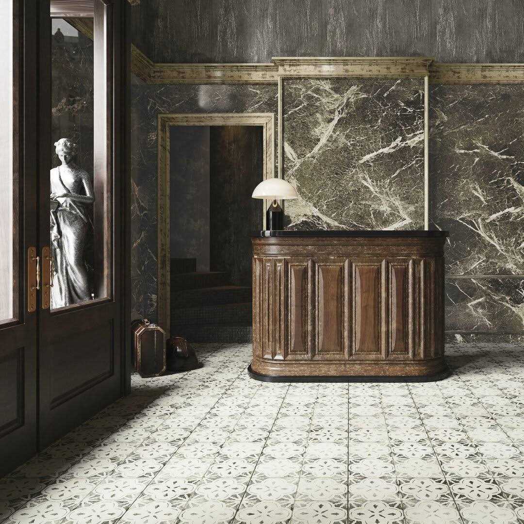 Kings 18 x 18 Ceramic Patterned Wall & Floor Tile Merola Tile - Zenithce