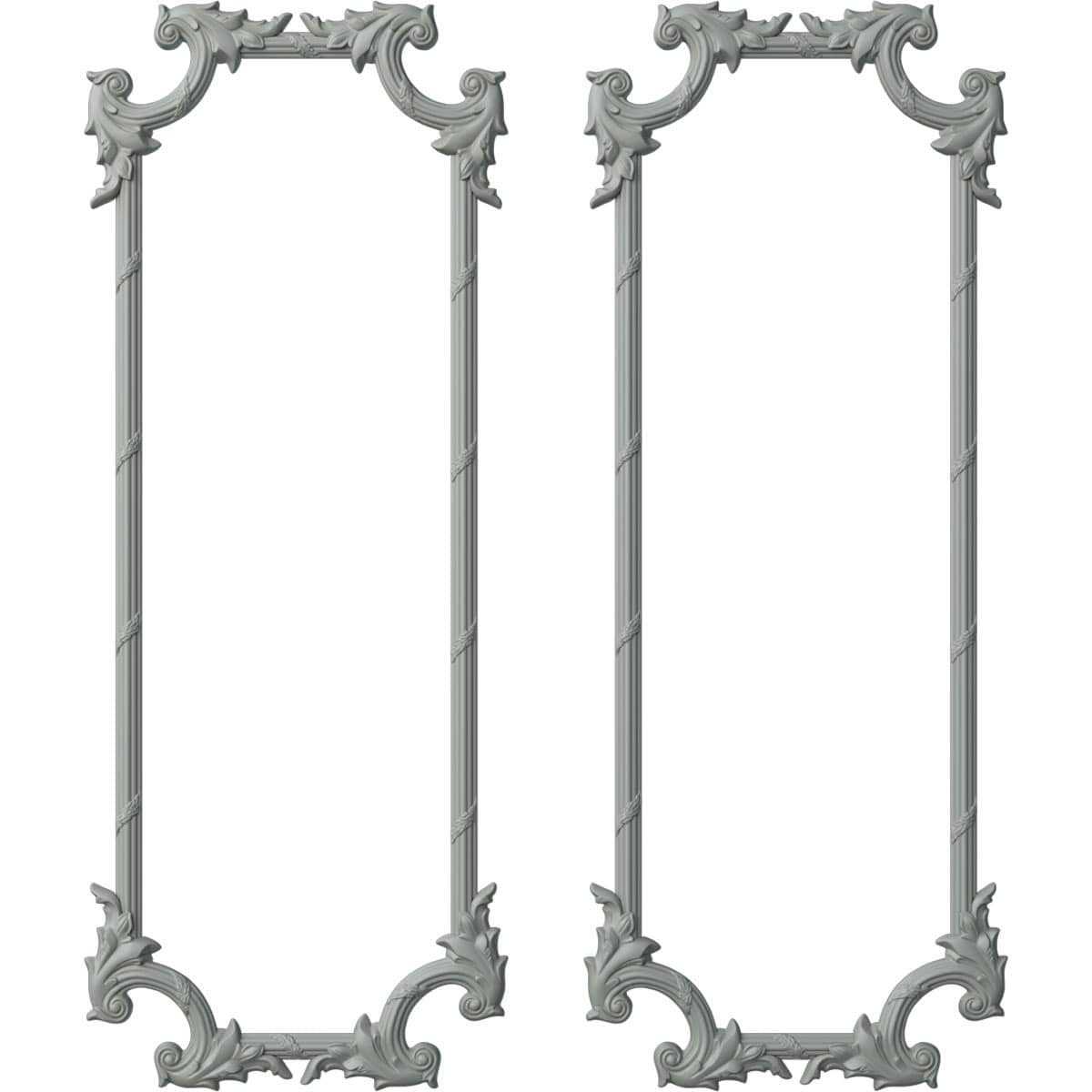 Ekena Millwork 31W x 62H Tirana Panel Moulding Kit - Zenithce