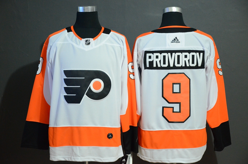 Philadelphia Flyers #9 Ivan Provorov White Stitched Jersey - Zenithce