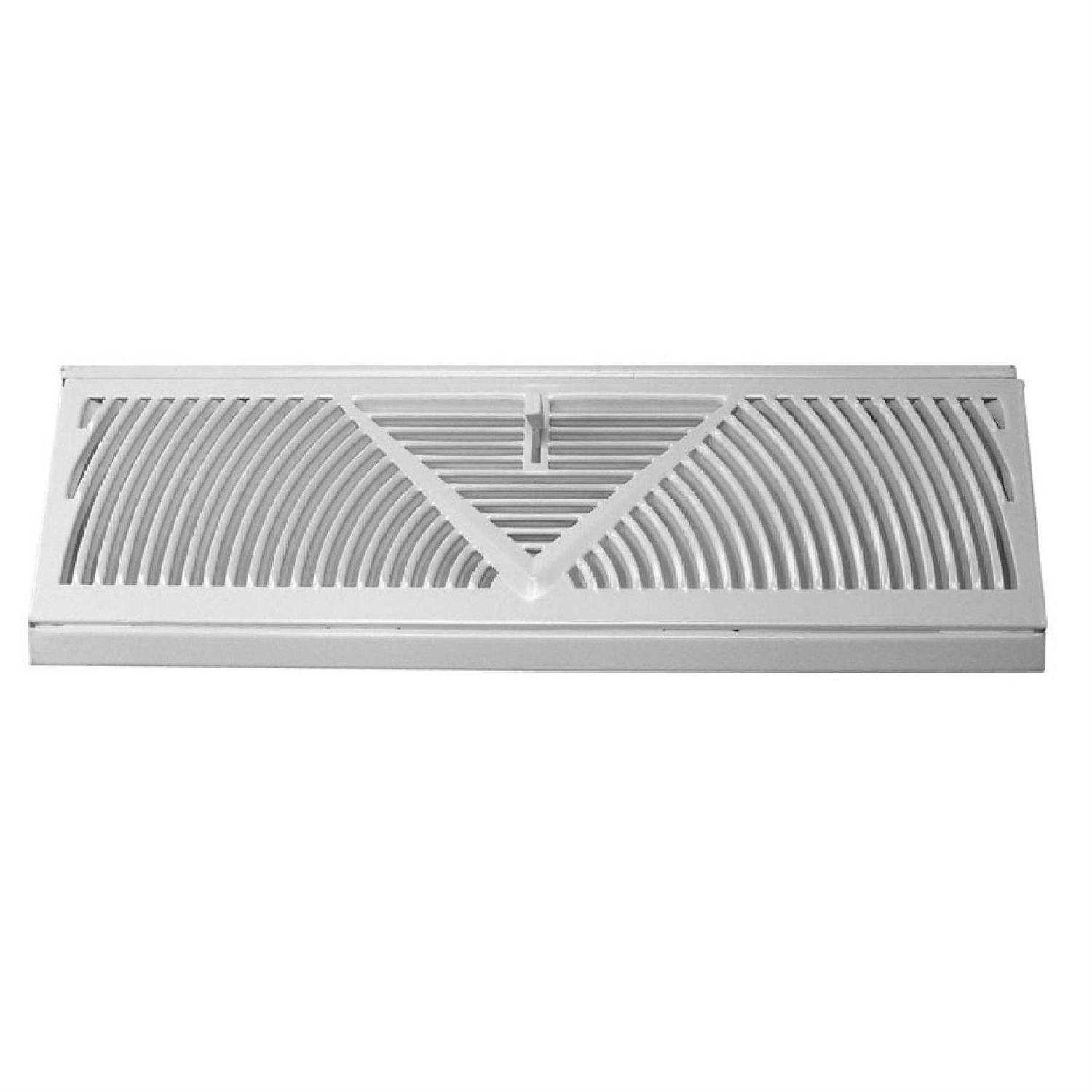 Truaire C102M White 2-Way Wall-Ceiling Register - Zenithce