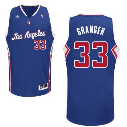 Los Angeles Clippers #33 Danny Granger Revolution 30 Swingman Blue Jersey - Zenithce
