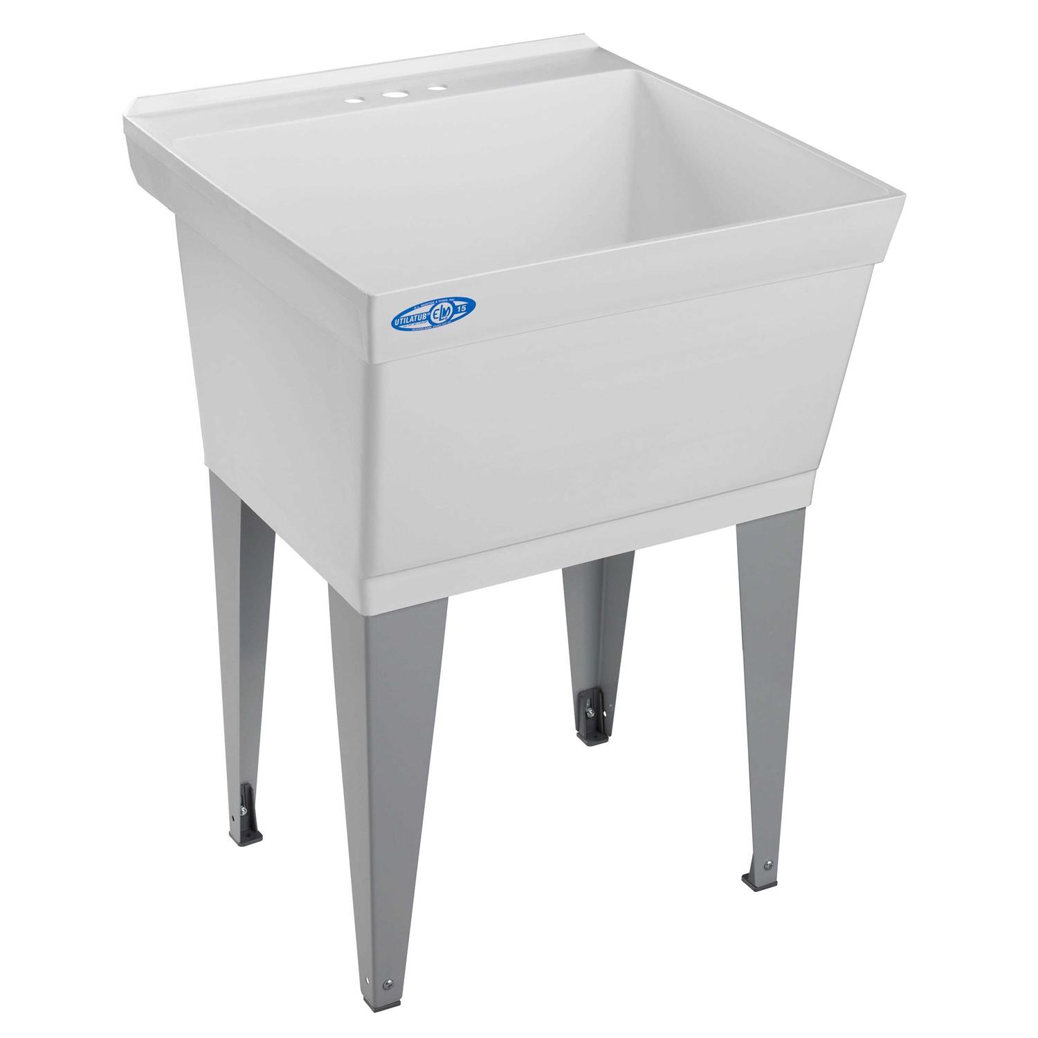Mustee 12C Combo Laundry Tub - Zenithce