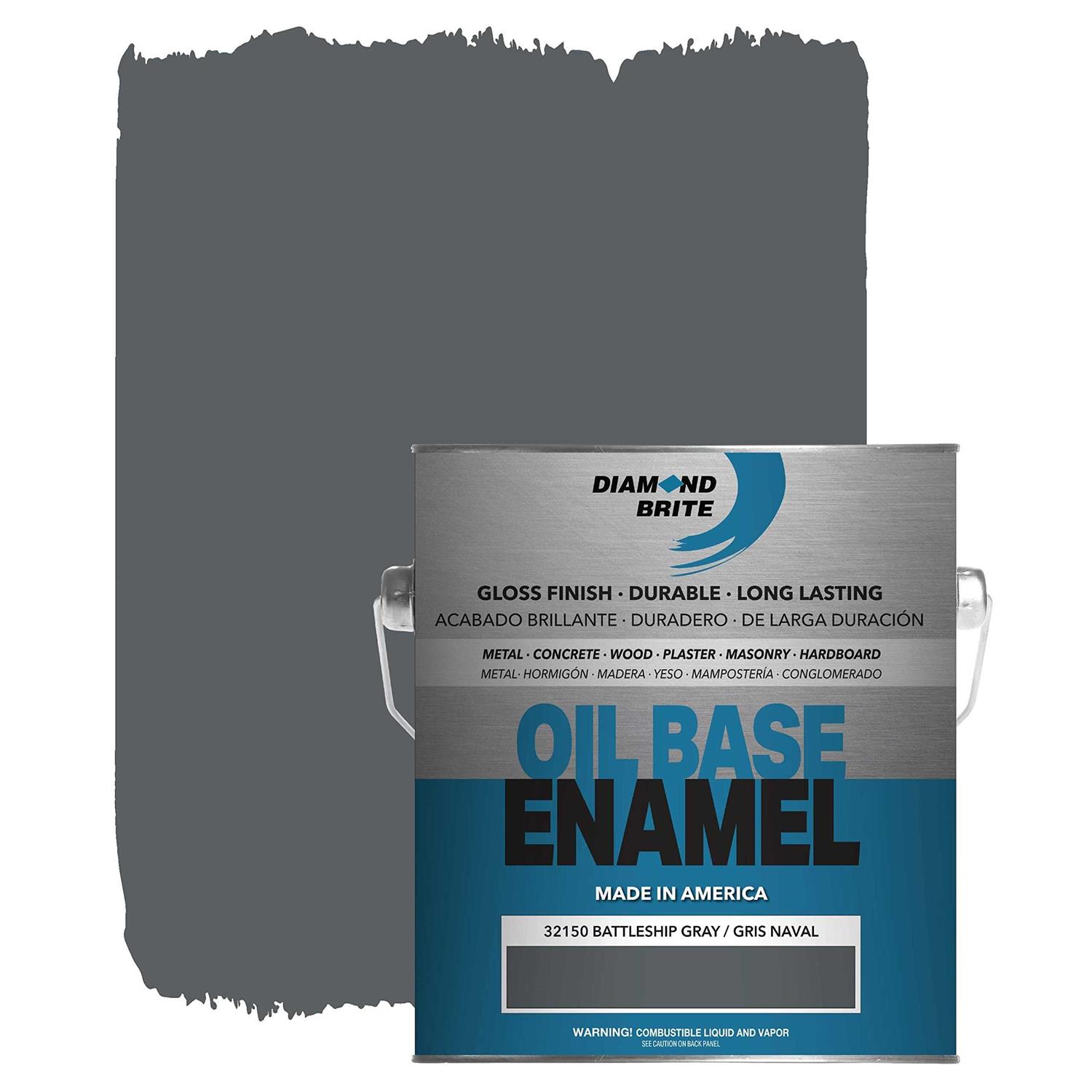 Diamond Brite Paint 1 Gallon Oil Base Enamel Paint - Zenithce
