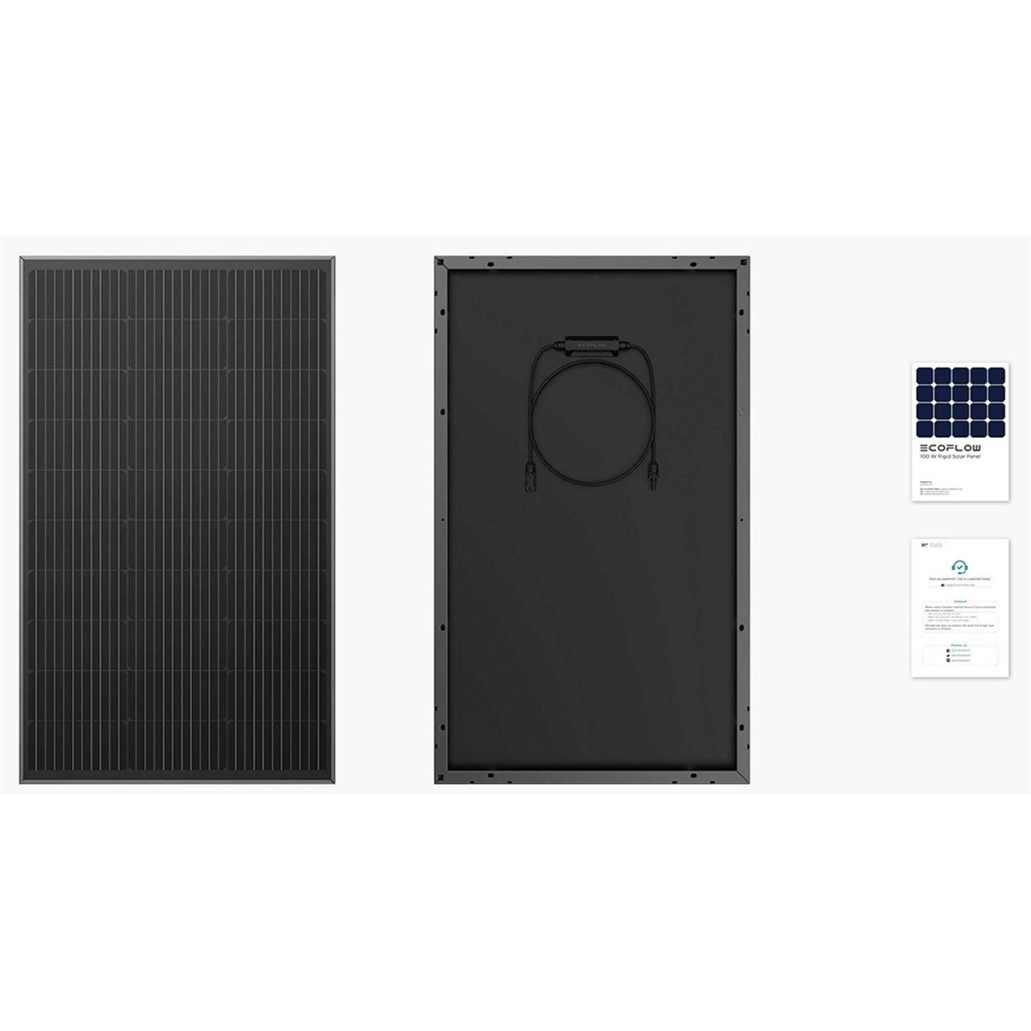 EcoFlow 220W Bifacial Portable Solar Panel - Zenithce