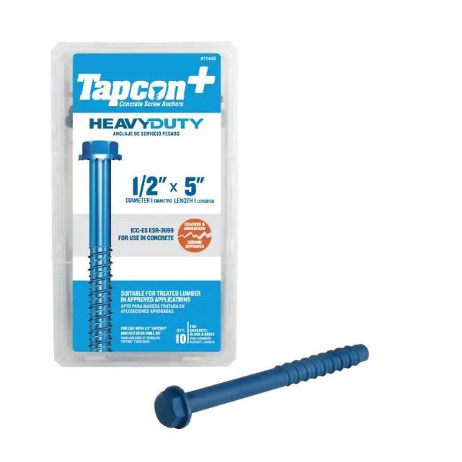 Tapcon Concrete Anchors - Zenithce