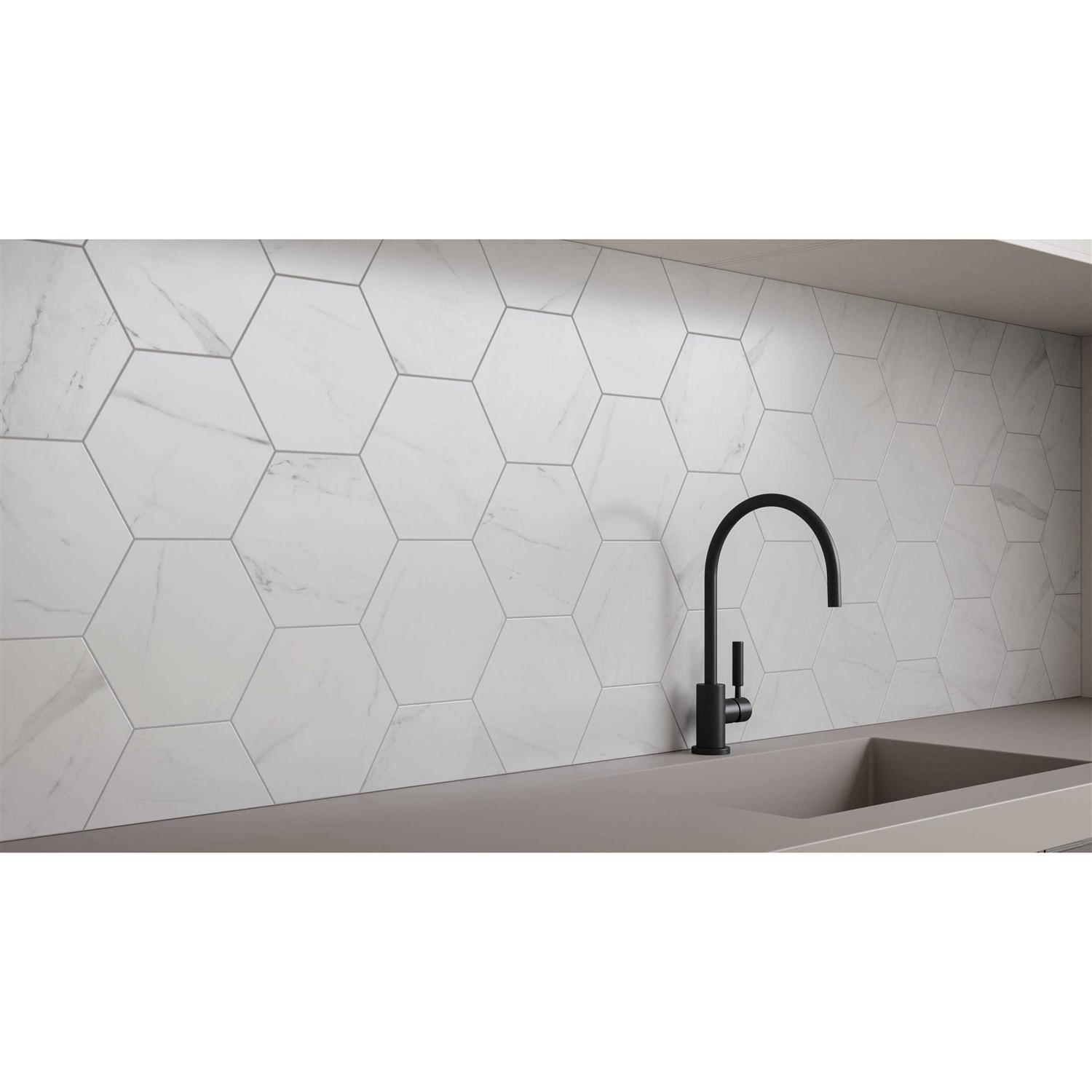 Satori Palissandro 12-in x 12-in Polished Natural Stone Marble Brick Marble Look Wall Tile 1001-0161-0 - Zenithce