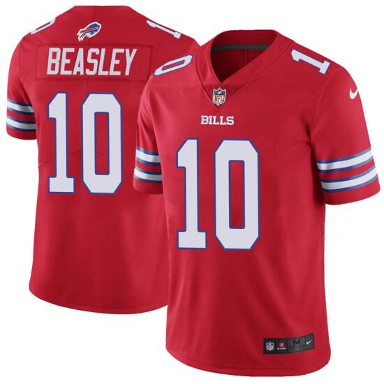 Buffalo Bills #10 Cole Beasley Red Vapor Untouchable Limited Stitched Jersey - Zenithce