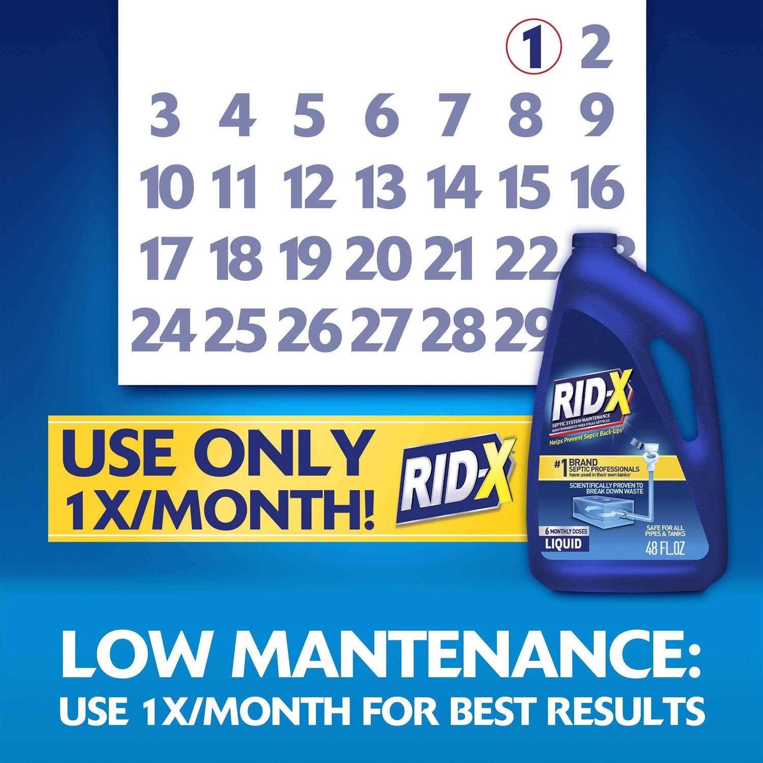 Rid X Septic System Treatment - Zenithce