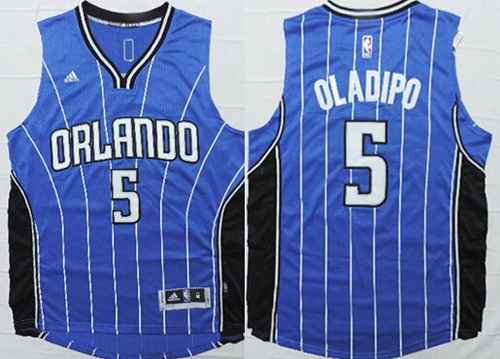Orlando Magic #5 Victor Oladipo Revolution 30 Swingman 2014 New Blue Jersey - Zenithce