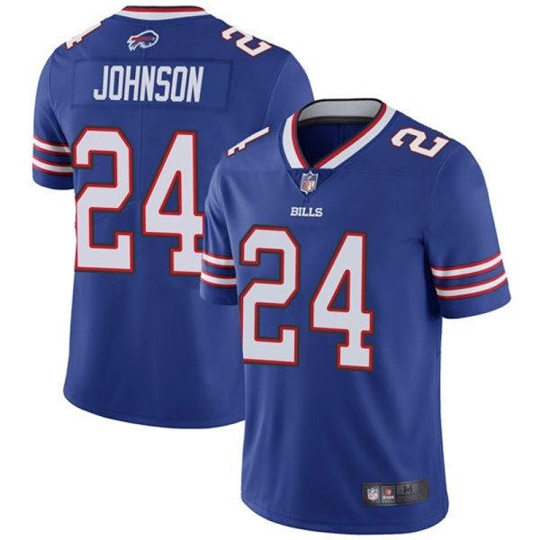 Buffalo Bills #24 Taron Johnson Blue Vapor Untouchable Limited Stitched Jersey - Zenithce