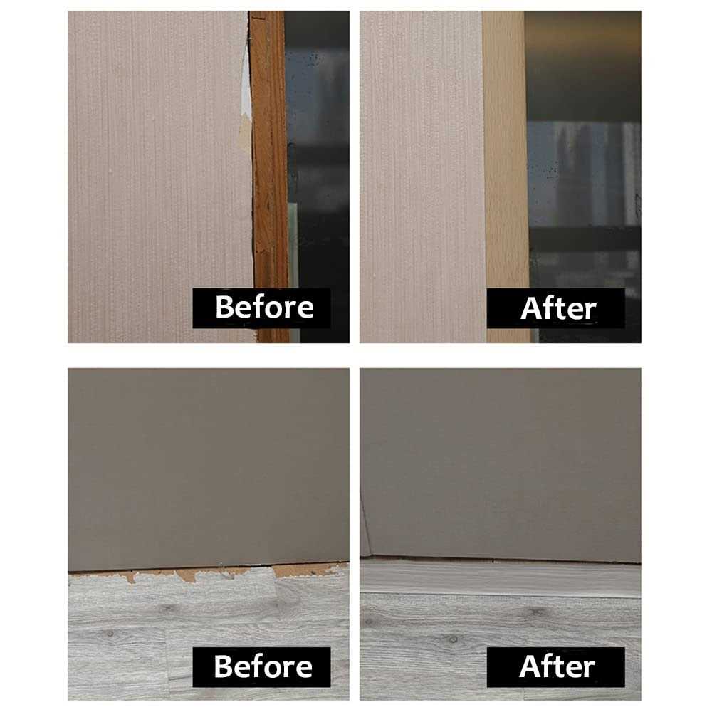 Floor Rubber Transition Strip Self Adhesive Carpet to Tile Transition Strip Edging Trim Strip for Threshold Transitions with a Height Less Than 5 mm - Zenithce