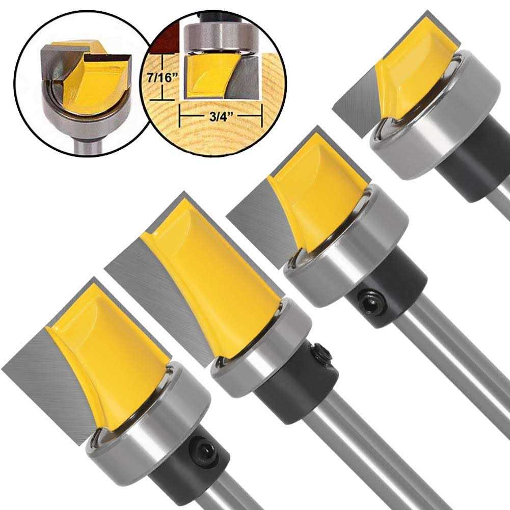 Wolfride 4pcs Long Shank Tungsten Carbide Burr Set 6mm Shank Die Grinder Burr Set for Metal 6-inch Length - Zenithce